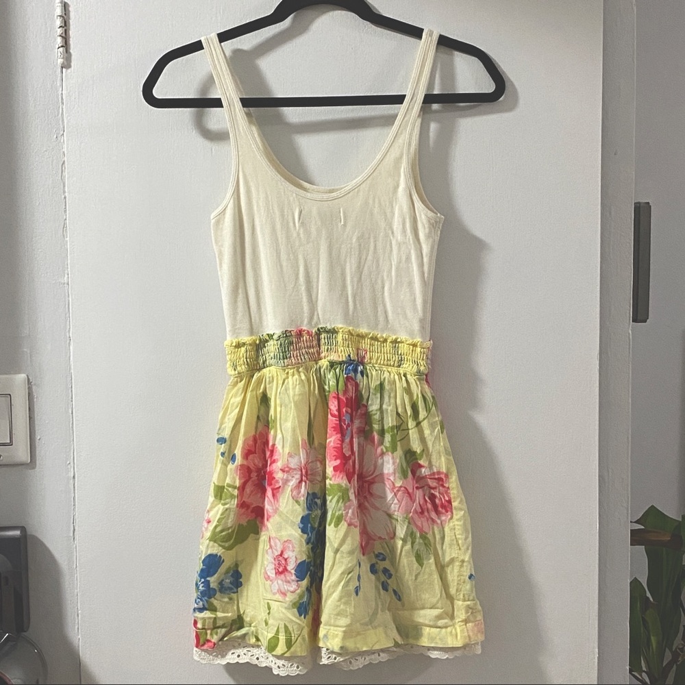 A&F Floral Tank Dress - S